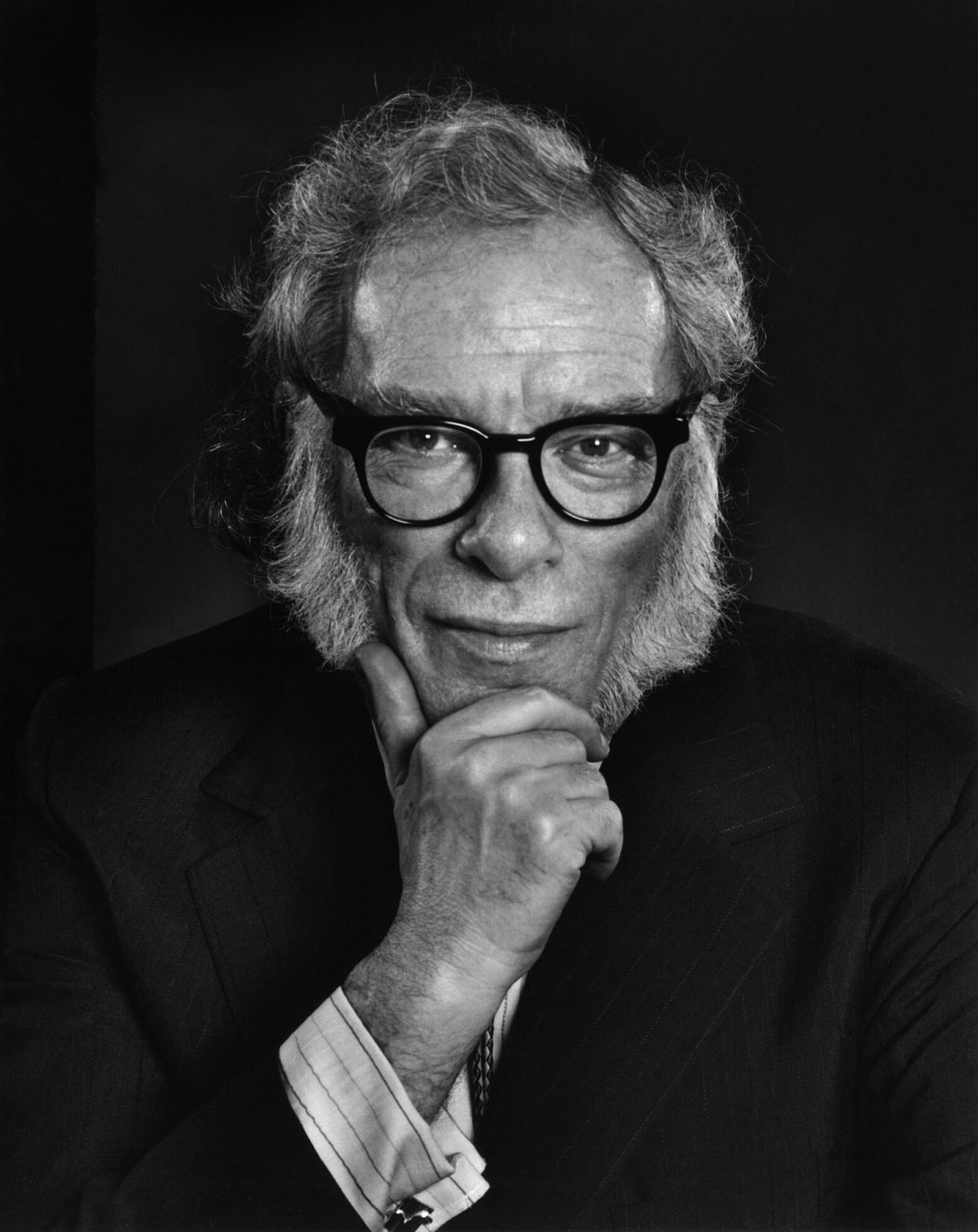 Isaac Asimov, 1985 by Yousuf Karsh